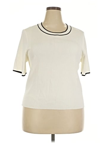 Halogen Short Sleeve Turtleneck (view 1)
