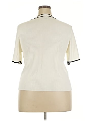 Halogen Short Sleeve Turtleneck (view 2)