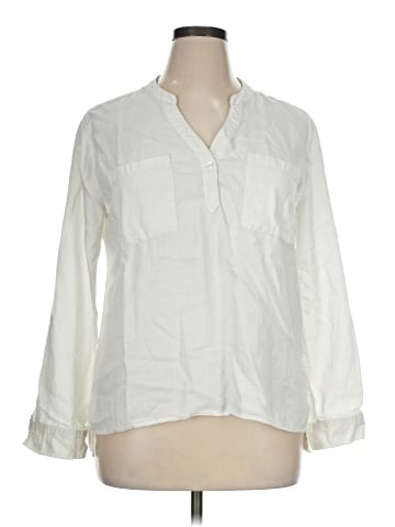 Molly & Isadora Long Sleeve Blouse (view 1)