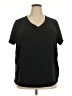 Roaman's 100% Cotton Black Active T-Shirt Size 26 (2X) - photo 1
