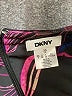 DKNY 100% Polyester Print Purple Cocktail Dress Size 6 - photo 7