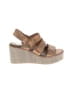 Donald J Pliner Tan Wedges Size 8 1/2 - photo 1