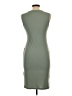 Shein Solid Green Cocktail Dress Size L - photo 2