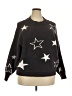 Terra & Sky Stars Gray Pullover Sweater Size 3X - photo 1
