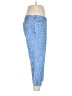 Lands' End Paisley Blue Casual Pants Size 14 - photo 4