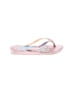 Havaianas Pink Flip Flops Size 10 (kids, wide) - photo 1