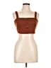 Cider Brown Sleeveless Top Size L - photo 1