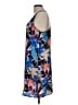 Apostrophe 100% Polyester Graphic Blue Cocktail Dress Size L - photo 5
