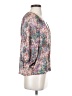 Weston Floral Purple 3/4 Sleeve Blouse Size S - photo 4