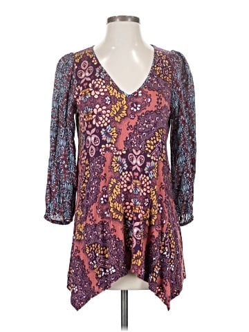 Maeve by Anthropologie 3/4 Sleeve Blouse (view 1)