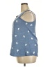 Papermoon 100% Polyester Blue Sleeveless Blouse Size XXL - photo 5