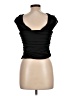 WAYF 100% Polyester Black Sleeveless Blouse Size L - photo 2