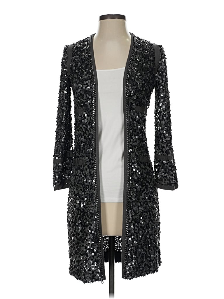 Pre-owned Rachel Zoe Kimono In Silver