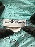N Touch Teal 3/4 Sleeve Button-Down Shirt Size XL - photo 7