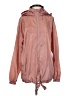 ASOS 100% Polyester Solid Pink Windbreaker Size 2 - photo 1