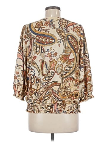 MELLODAY 3/4 Sleeve Blouse (view 2)