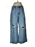 Pull&Bear Hearts Blue Jeans Size 8 - photo 1