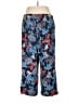 J.Jill Print Blue Casual Pants Size XL - photo 2