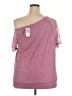 Torrid Pink Short Sleeve Top Size 2X Plus (2) - photo 2