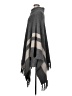 Barefoot Dreams 100% Polyester Gray Poncho One size - photo 5