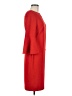Calvin Klein Solid Red Cocktail Dress Size 8 - photo 4