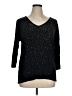Design History Black 3/4 Sleeve Top Size XL - photo 1