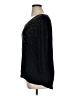 Design History Black 3/4 Sleeve Top Size XL - photo 5