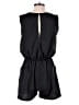 Acevog Solid Black Romper Size L - photo 2