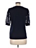 Cable & Gauge Blue 3/4 Sleeve Top Size M - photo 2