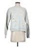 LoveShackFancy Floral Silver Pullover Sweater Size XXS - photo 1
