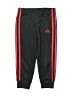 Adidas 100% Polyester Black Track Pants Size 2T - photo 1