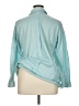 Chico's Teal Long Sleeve Button-Down Shirt Size XL (3) - photo 2
