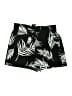 Maurices 100% Rayon Tropical Black Shorts Size S - photo 1