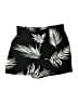 Maurices 100% Rayon Tropical Black Shorts Size S - photo 2