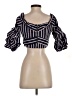 JOA Black 3/4 Sleeve Blouse Size S - photo 2