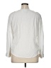 Escapada 100% Rayon White Long Sleeve Blouse Size XL - photo 2