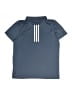 Adidas 100% Polyester Blue Short Sleeve Polo Size 14 - 16 - photo 2