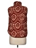 Bo Bel 100% Polyester Paisley Red Vest Size M - photo 2