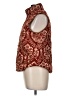 Bo Bel 100% Polyester Paisley Red Vest Size M - photo 5