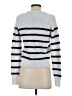 Bailey 44 Stripes Silver Turtleneck Sweater Size S - photo 2
