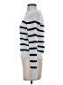 Bailey 44 Stripes Silver Turtleneck Sweater Size S - photo 5