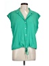 MELLODAY Green Sleeveless Blouse Size L - photo 1