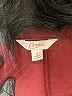 Candie's Burgundy Jacket Size S - photo 6