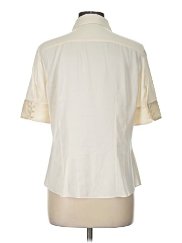 Ann Taylor Short Sleeve Silk Top (view 2)