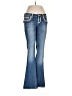 L.A. Idol Silver Blue Jeans Size 7 - photo 1