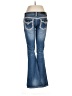L.A. Idol Silver Blue Jeans Size 7 - photo 2