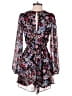 Express 100% Recycled Polyester Floral Black Romper Size XS - photo 2