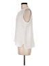 Michael Stars White Sleeveless Button-Down Shirt Size Med (1) - photo 5