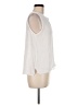Michael Stars White Sleeveless Button-Down Shirt Size Med (1) - photo 4