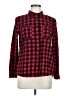 Madewell 100% Cotton Plaid Red Long Sleeve Button-Down Shirt Size M - photo 1